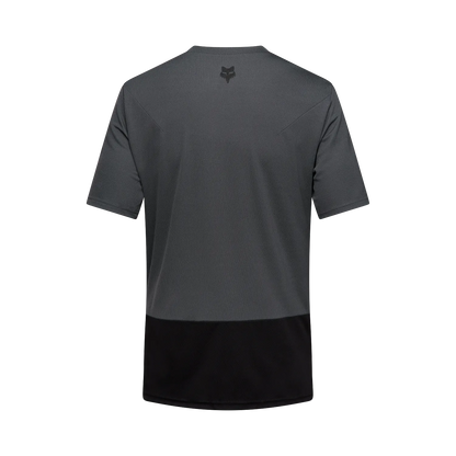 2027 Fox Ranger Wordmark Short Sleeve Men's Mountain Bike Jersey - Dark Shadow image 2