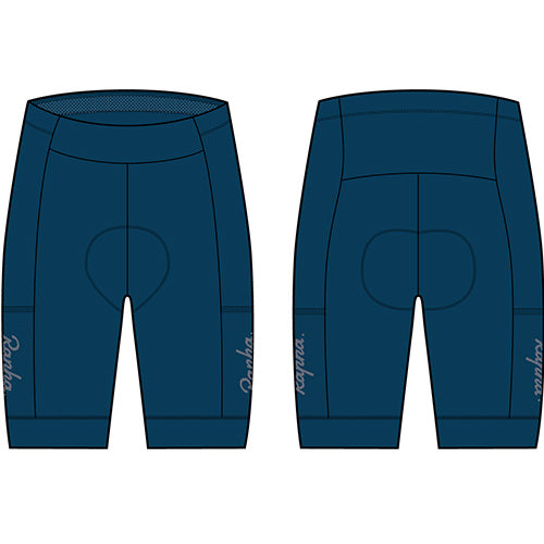 Rapha 2026 Men's Core Shorts Jewelled Blue/White