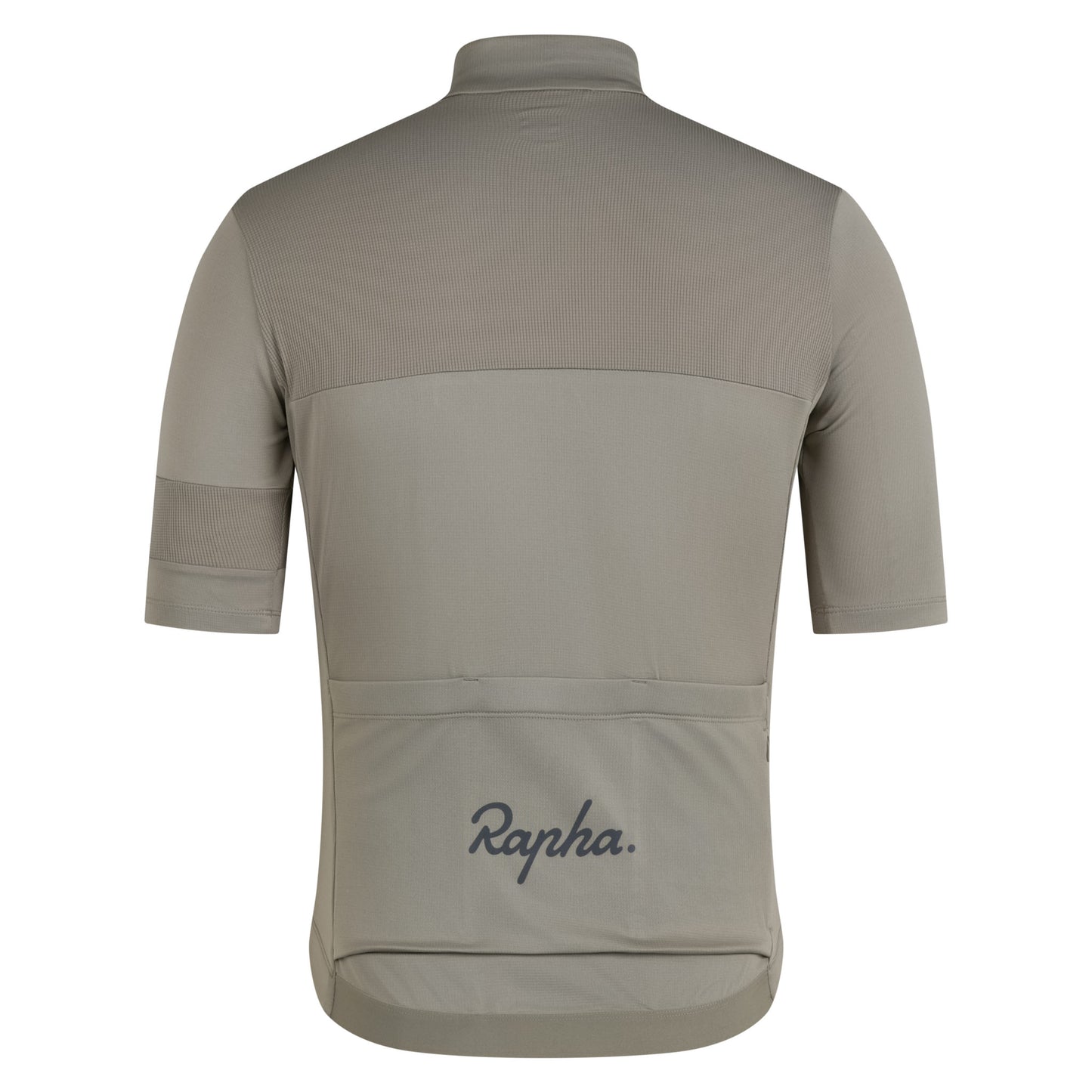 Rapha Men's Brevet Element Cycling Jersey, Khaki/Black image 2