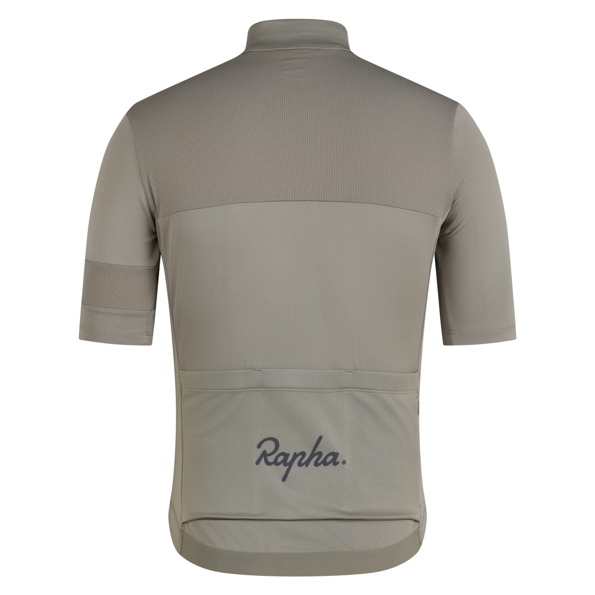 Rapha Men's Brevet Element Cycling Jersey, Khaki/Black image 2