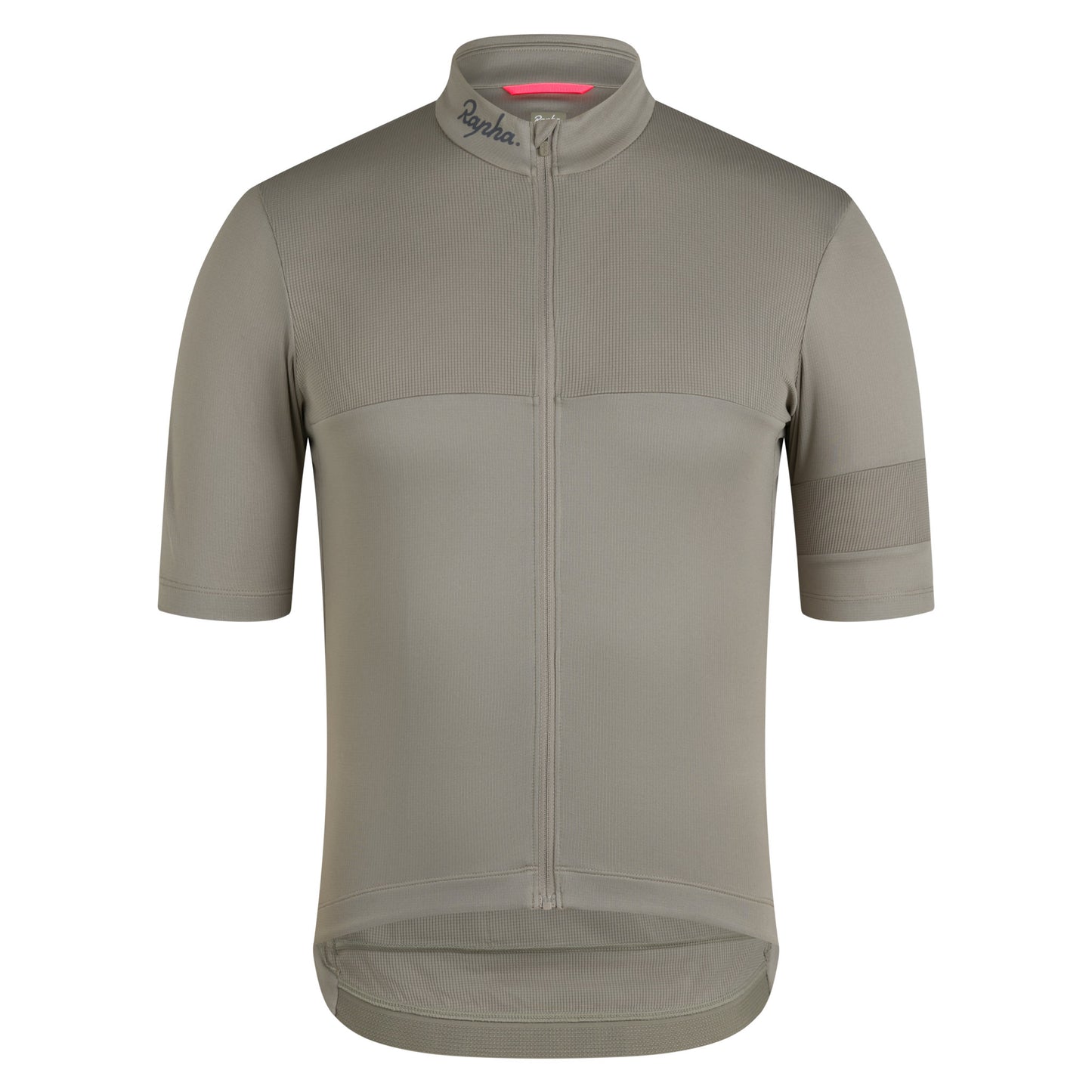 Rapha Men's Brevet Element Cycling Jersey, Khaki/Black image 1