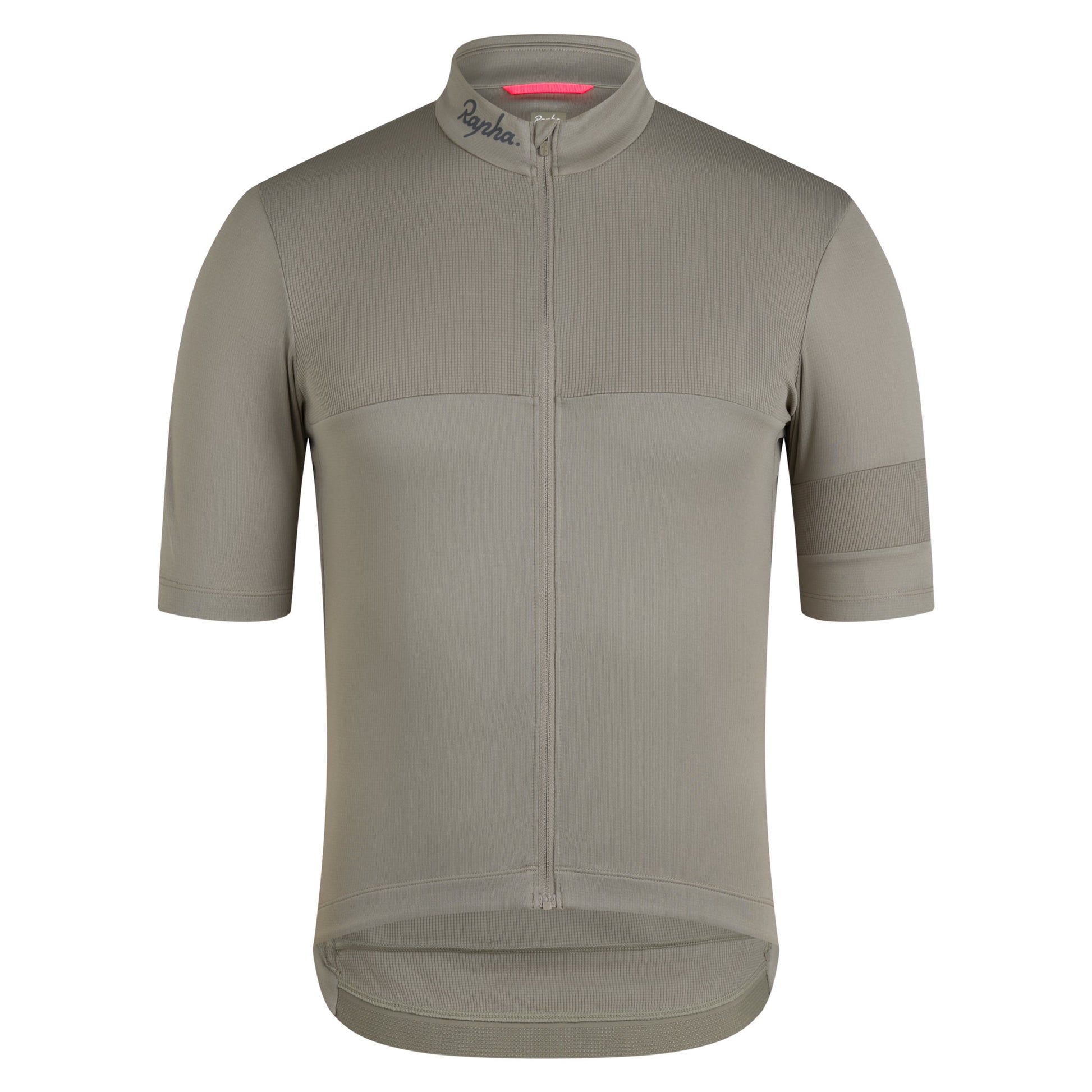 Rapha Men's Brevet Element Cycling Jersey, Khaki/Black image 1