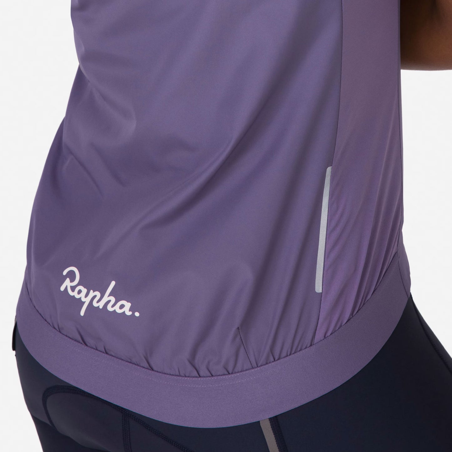 Rapha Women's Core Gilet Dusted Lilac/White