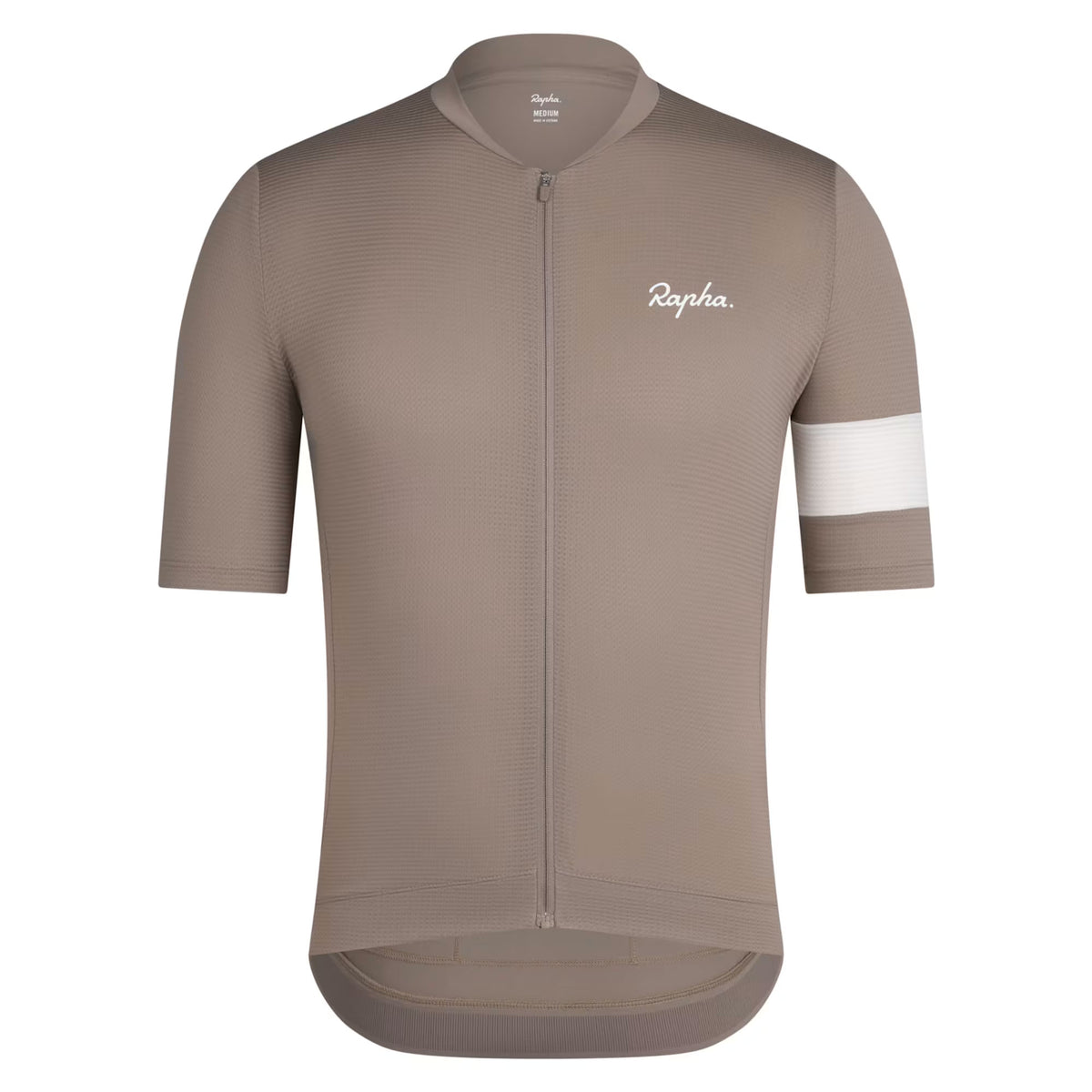 Rapha Men's Core Lightweight Jersey - Dark Tan/White image 1