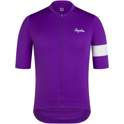 Rapha Men's Core Jersey Ultraviolet/White image 1