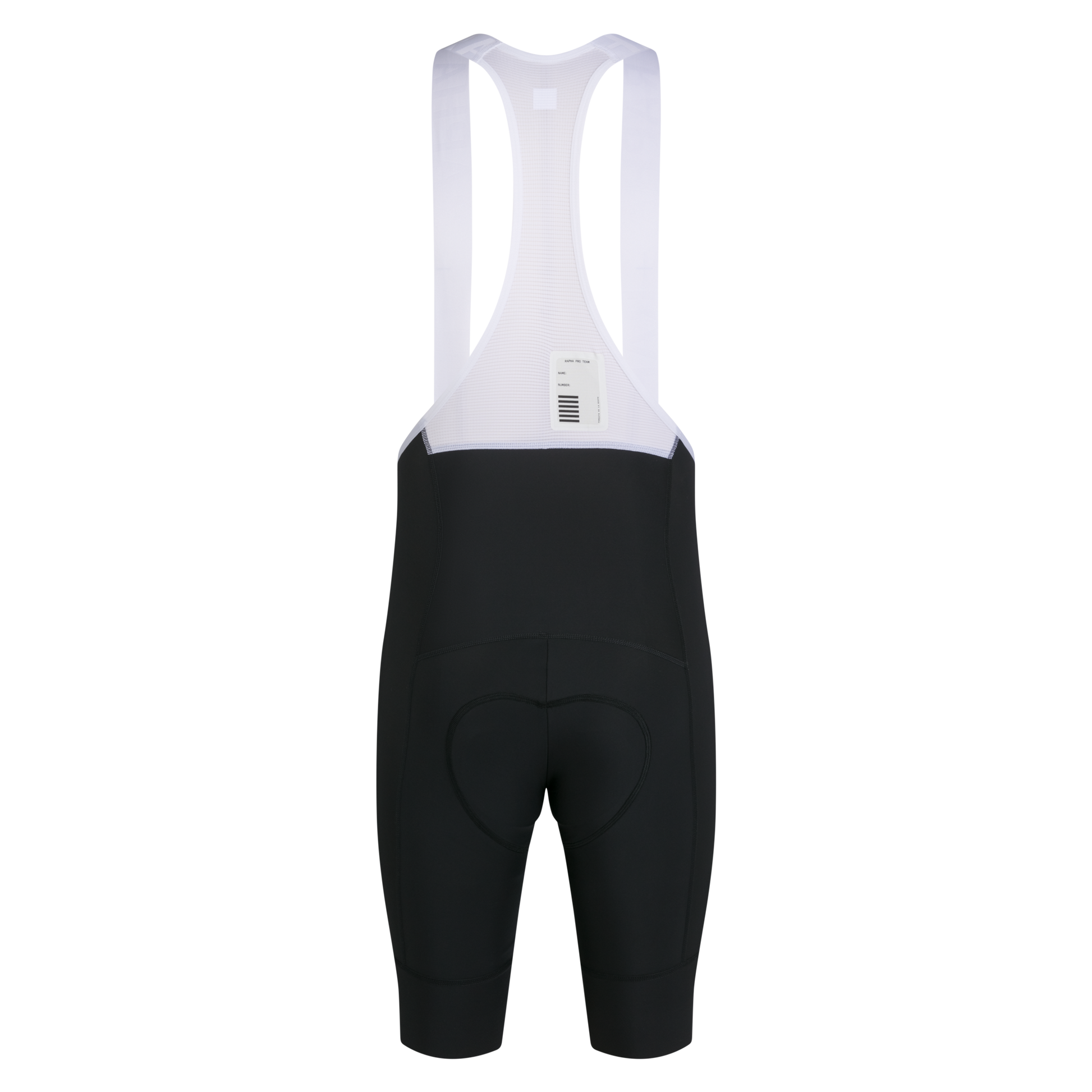 Rapha Men's Pro Team Training Bib Shorts II - Regular, Black/White image 2