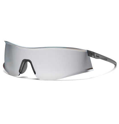 Rapha Letras Cycling Sunglasses - Black Mirror/Black