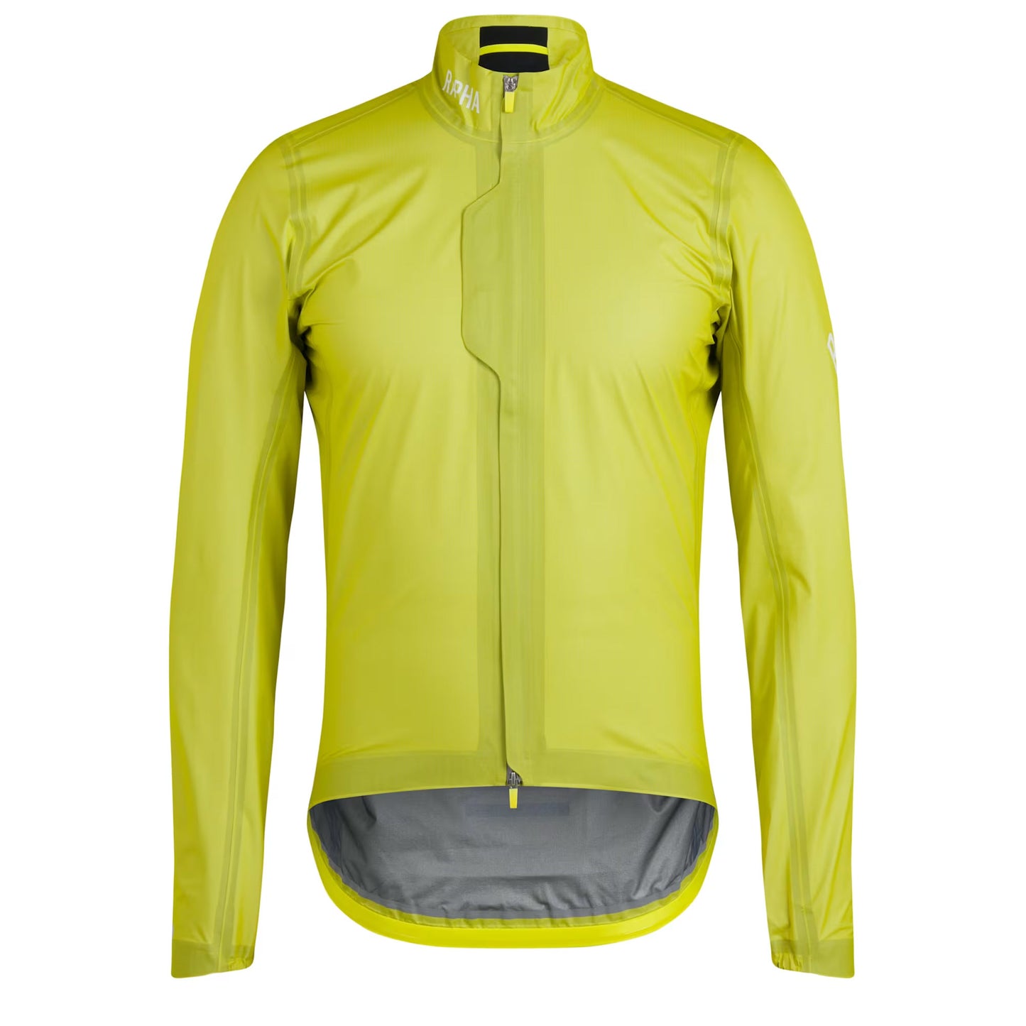 Rapha Men's Pro Team Lightweight Goretex Rain Jacket, Chartreuse/White Medium image 1 RJP03XXYELMED