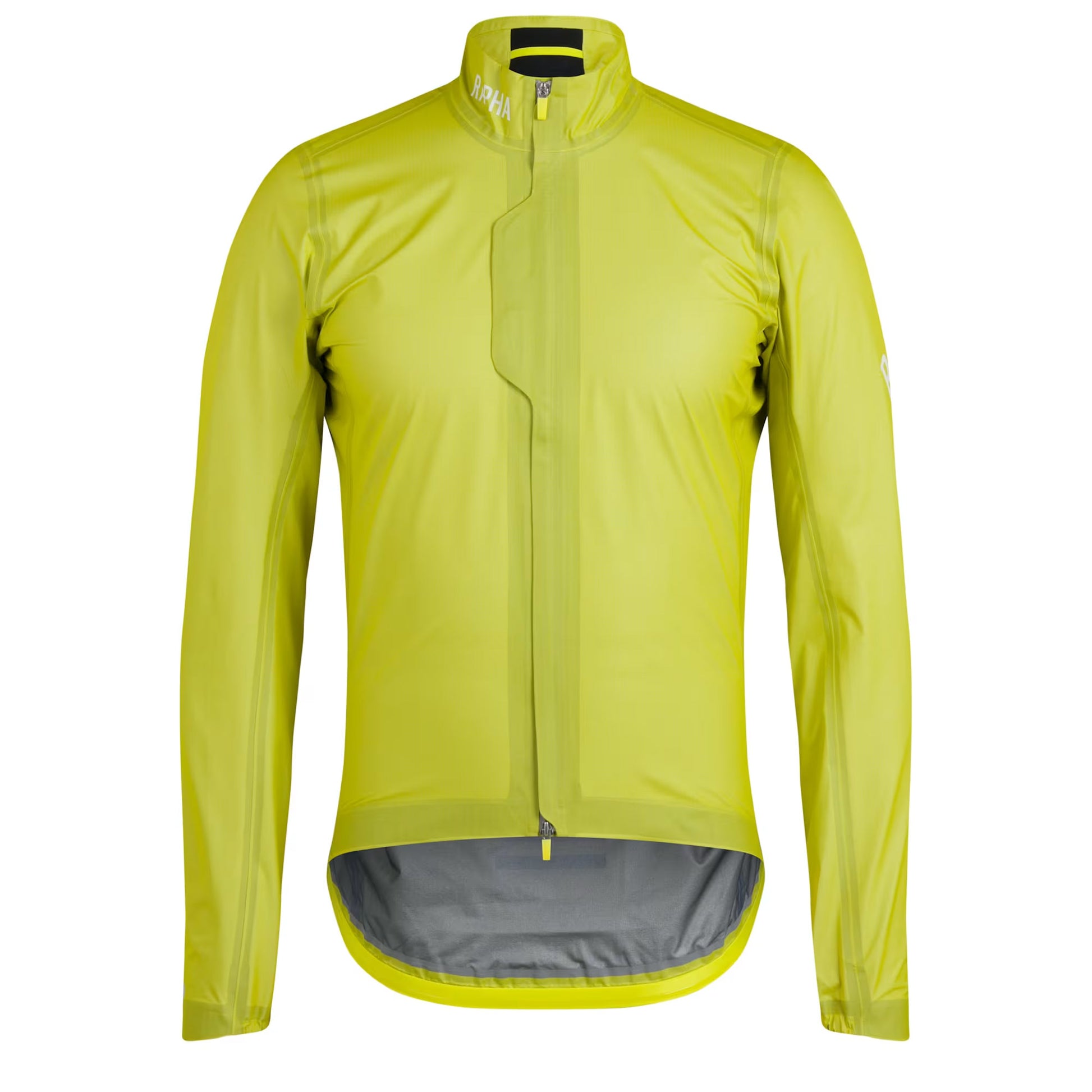 Rapha Men's Pro Team Lightweight Goretex Rain Jacket, Chartreuse/White Medium image 1 RJP03XXYELMED