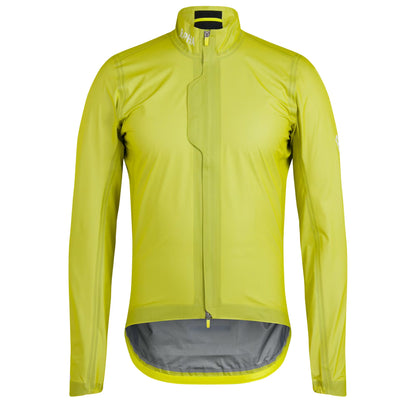 Rapha Men's Pro Team Lightweight Goretex Rain Jacket, Chartreuse/White Medium image 1 RJP03XXYELMED