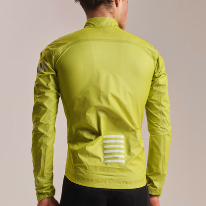  Rapha Men's Pro Team Lightweight Goretex Rain Jacket, Chartreuse/White Medium image 4 RJP03XXYELMED