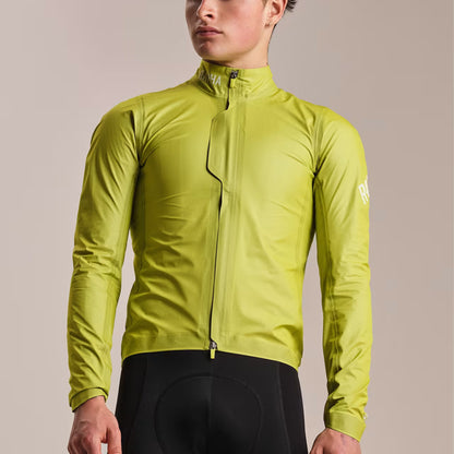  Rapha Men's Pro Team Lightweight Goretex Rain Jacket, Chartreuse/White Medium image 3 RJP03XXYELMED