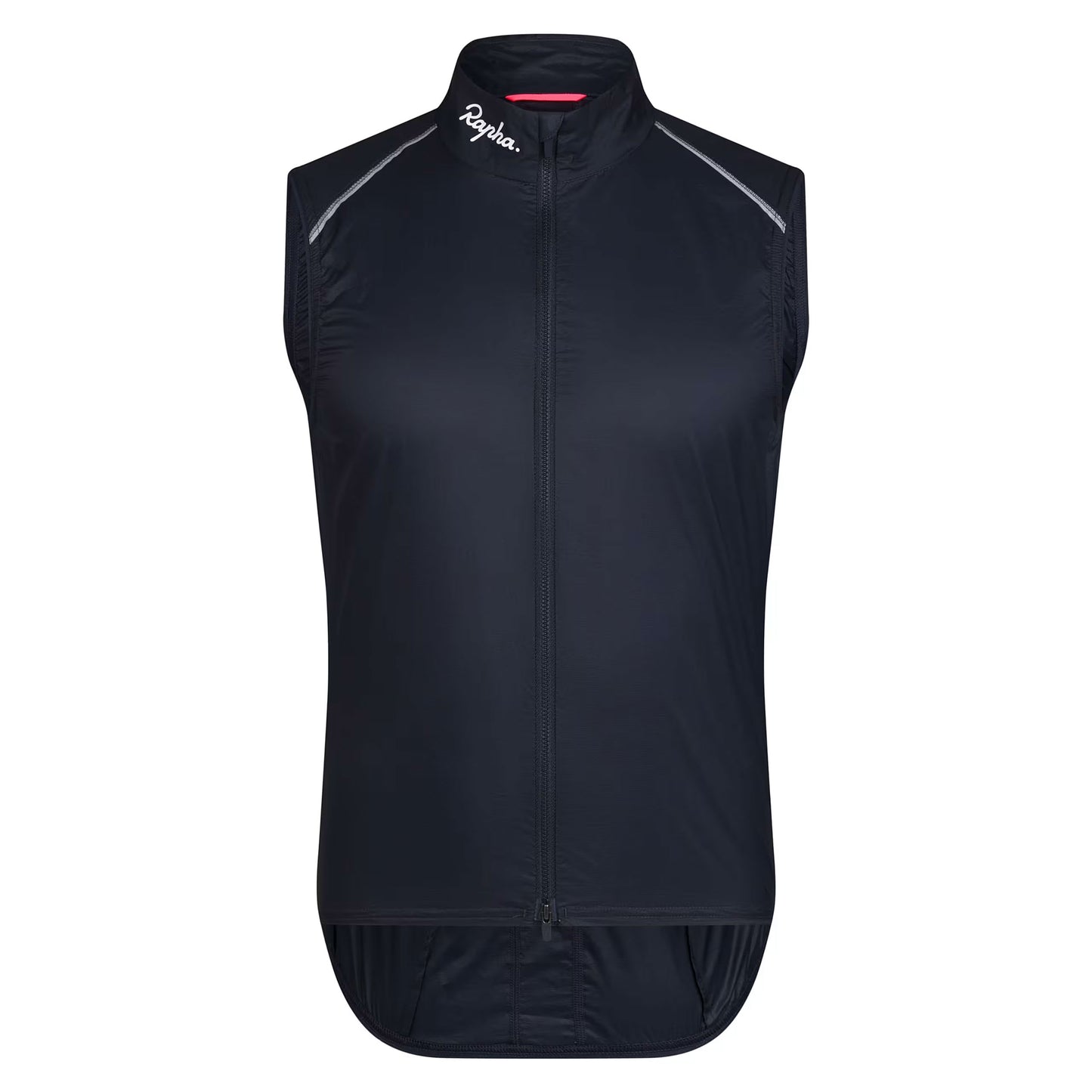 Rapha Men's Brevet Element Gilet, Dark Navy / White front view