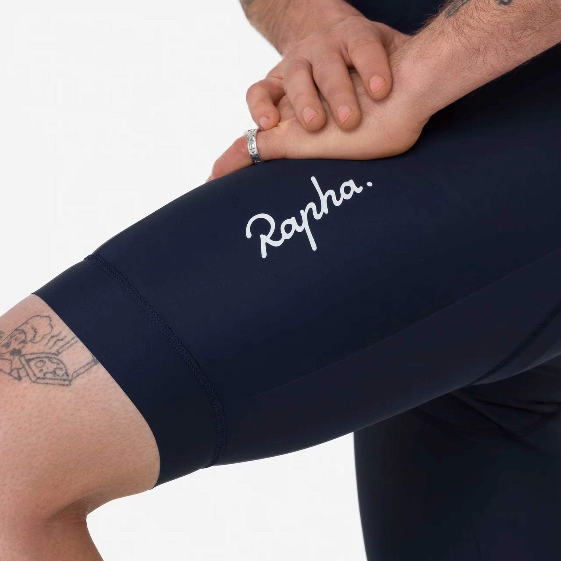 Rapha 2026 Men's Core Bib Shorts Dark Navy / White image 5