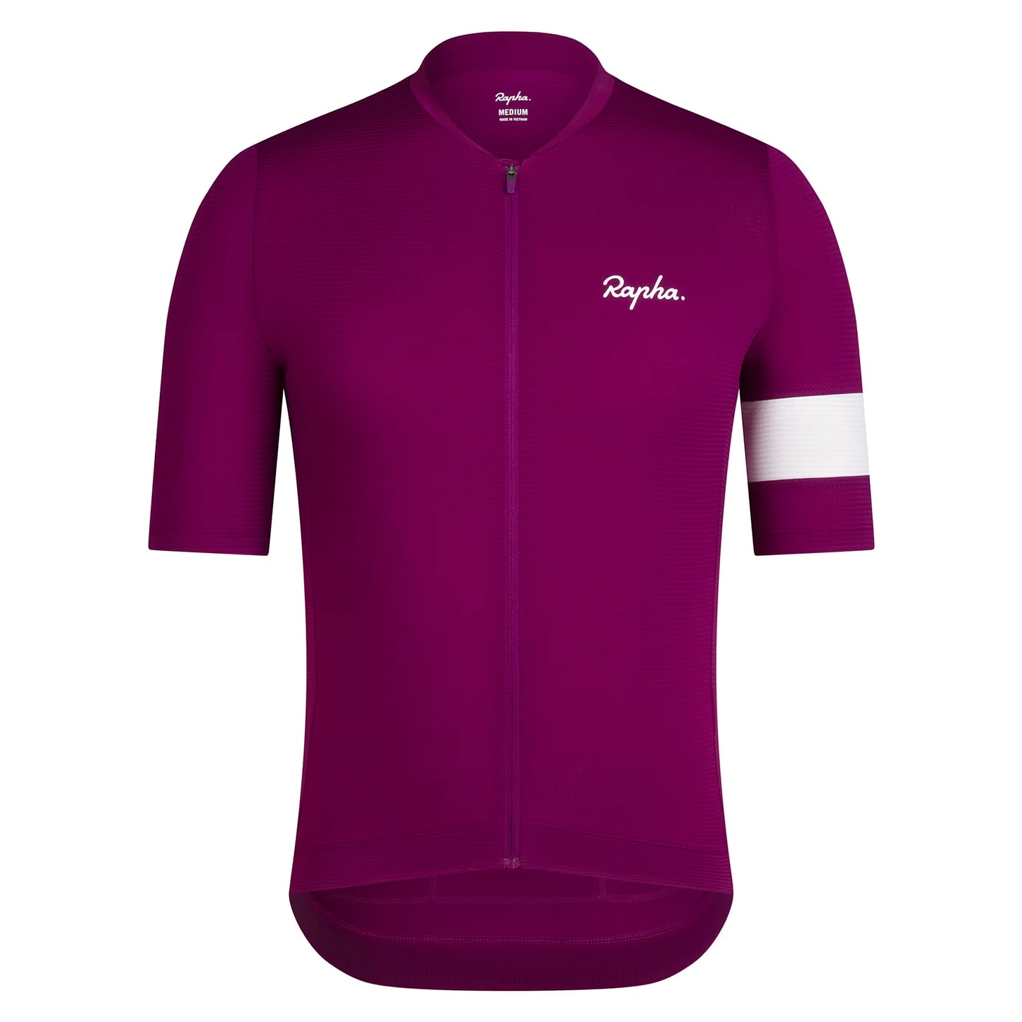 Rapha Men's Core Lightweight Jersey, Mauve/White front