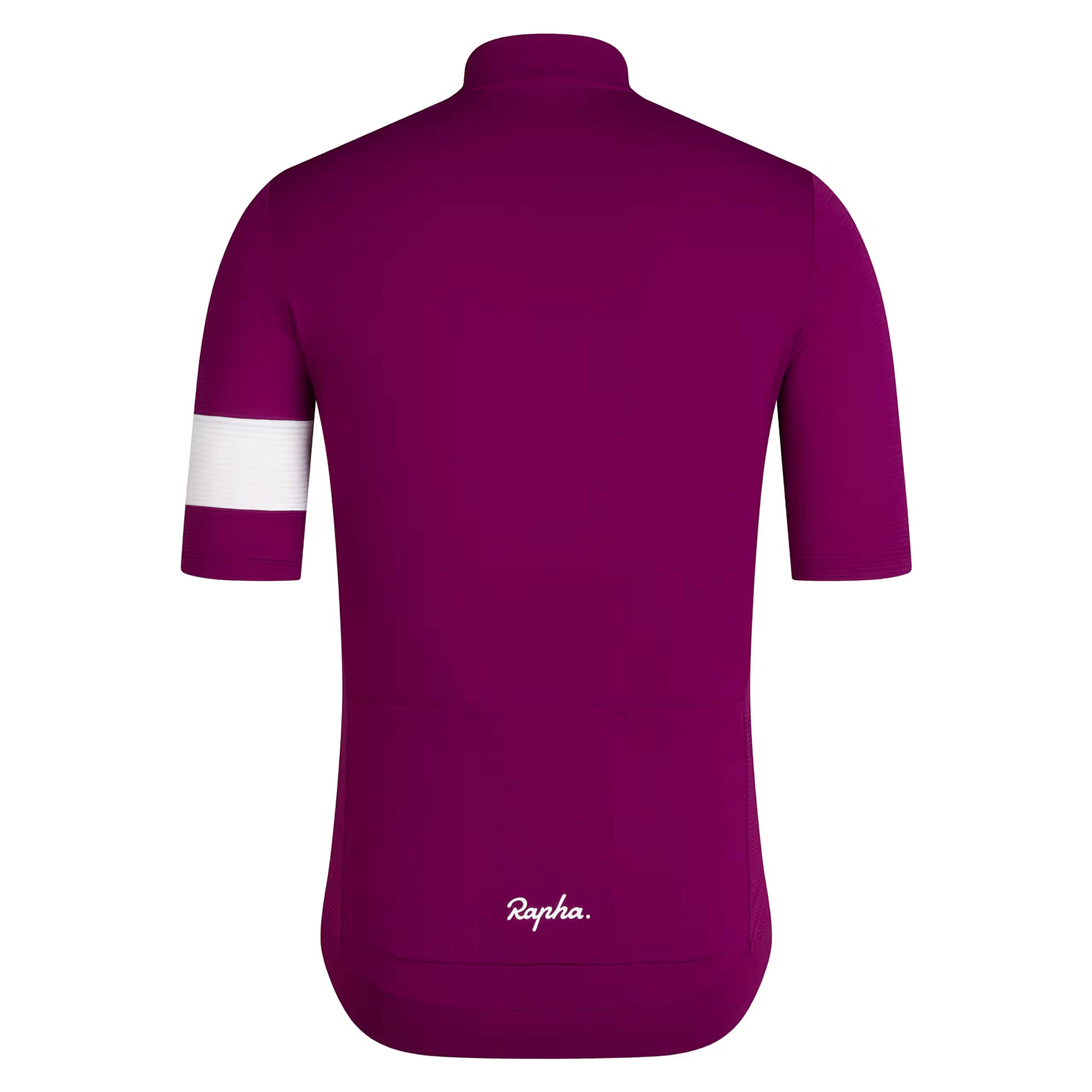 Rapha Men's Core Lightweight Jersey, Mauve/White rear