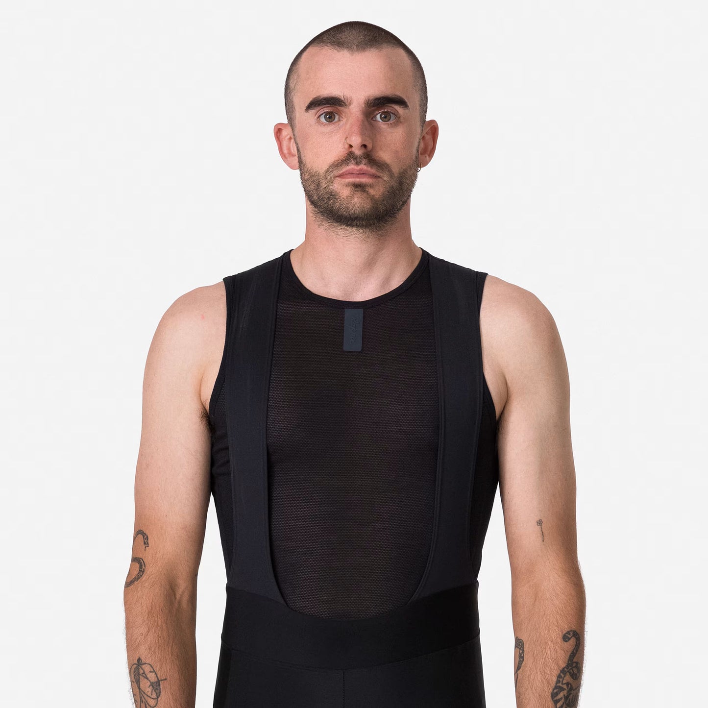 Rapha Men's Merino Lightweight Base Layer Sleeveless, Black detail 1