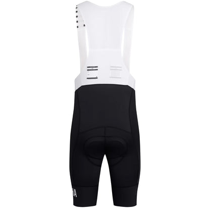 Rapha Men's Pro Team Bib Shorts Regular - Black/White rear