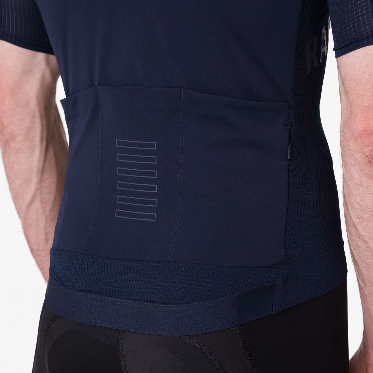 Rapha Men's Pro Team Lightweight Jersey, Dark Navy/Dark Grey
