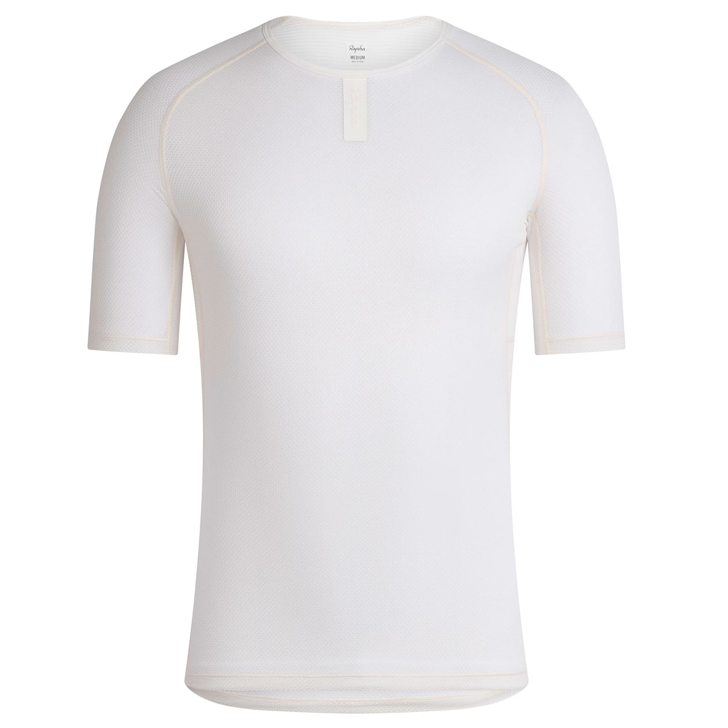 Rapha Men's Short Sleeve Lightweight Base Layer - White Front