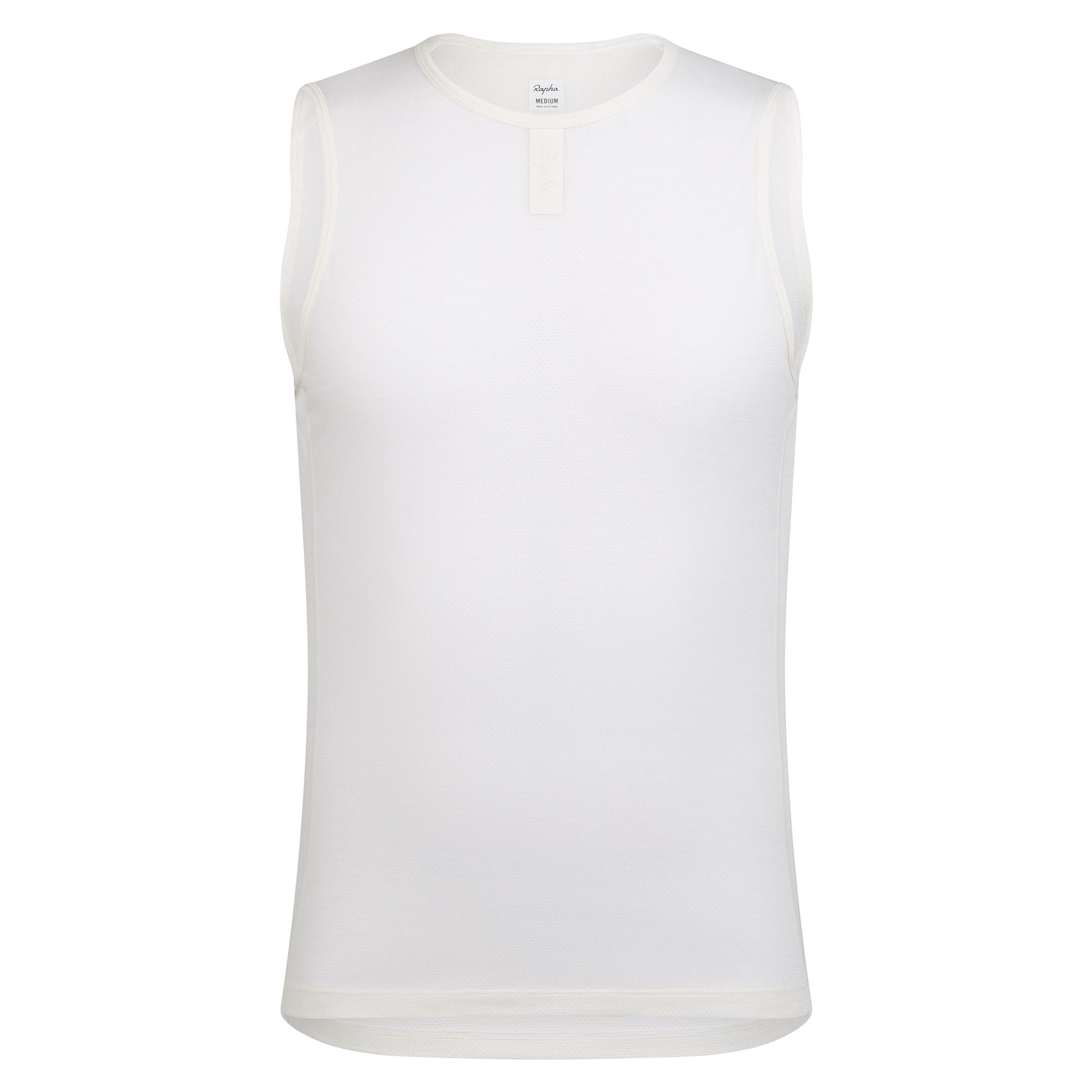 Rapha Men's Merino Lightweight Base Layer Sleeveless Cream / White image 1