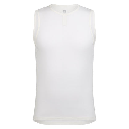 Rapha Men's Merino Lightweight Base Layer Sleeveless Cream / White image 1