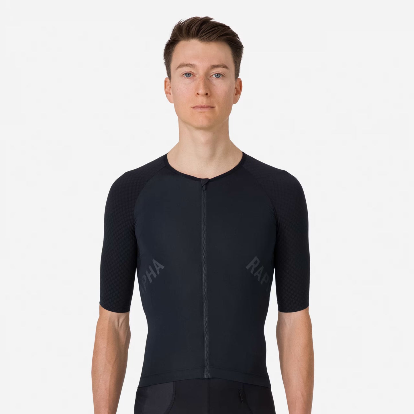 Rapha Men's Pro Team Aero Jersey, Black/Grey