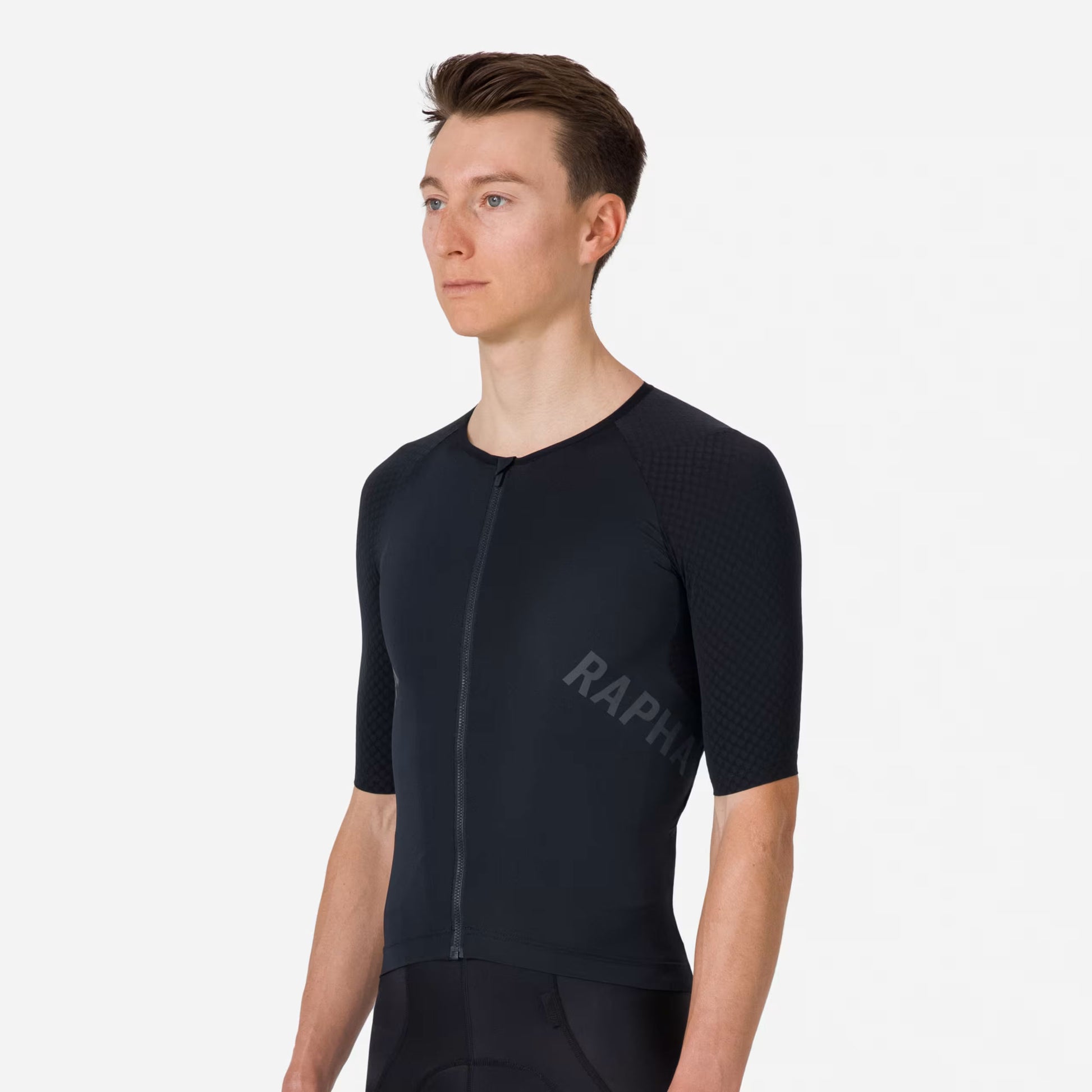 Rapha Men's Pro Team Aero Jersey, Black/Grey