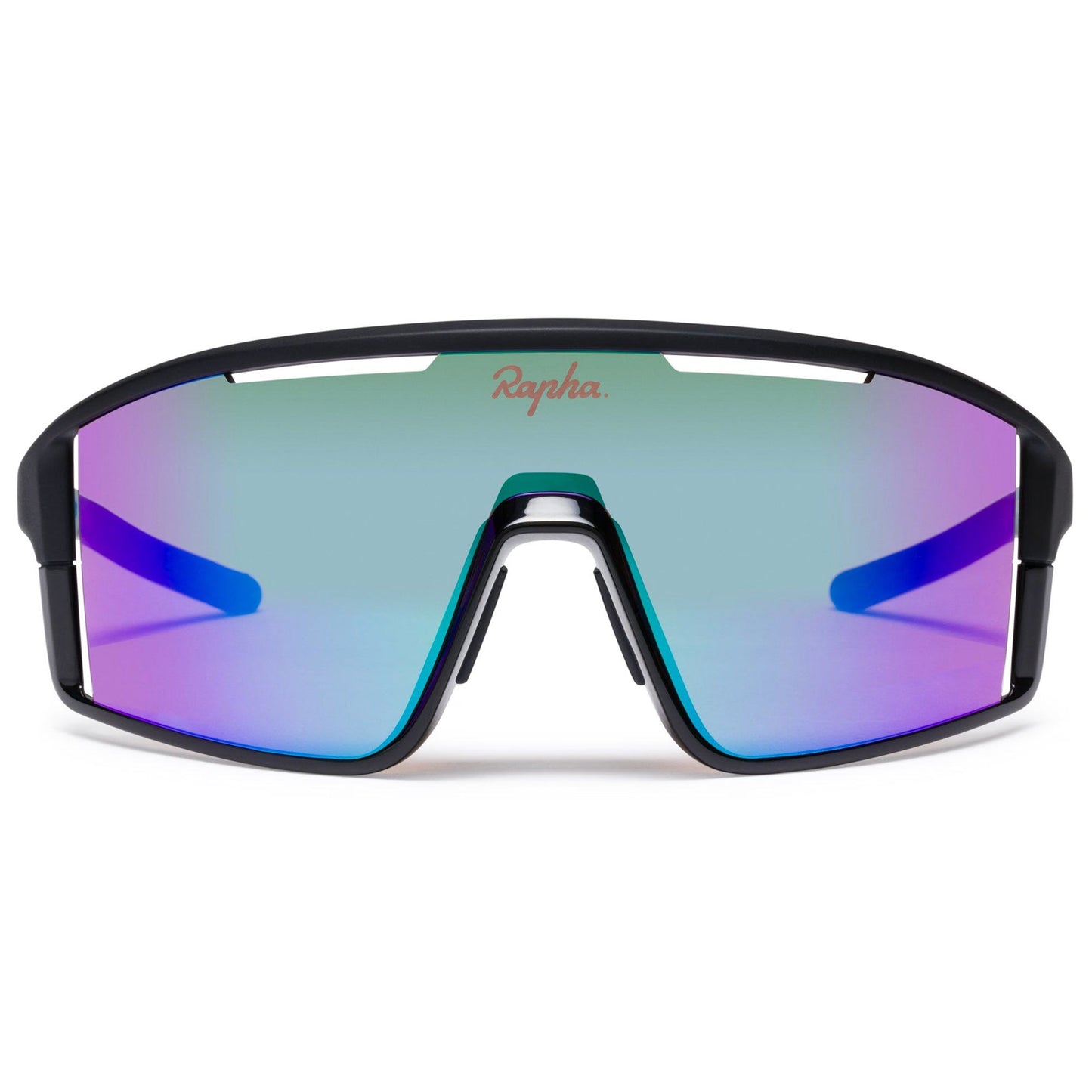 Rapha Pro Team Full Frame Sunglasses - Dark Navy/Purple Green Lens