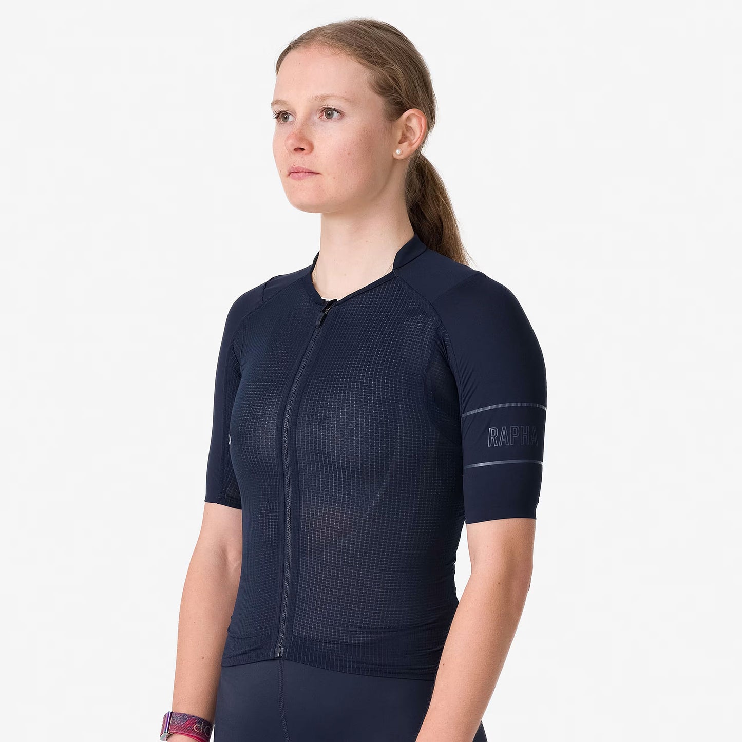 Rapha Women's Pro Team Lightweight Jersey, Dark Navy/Black