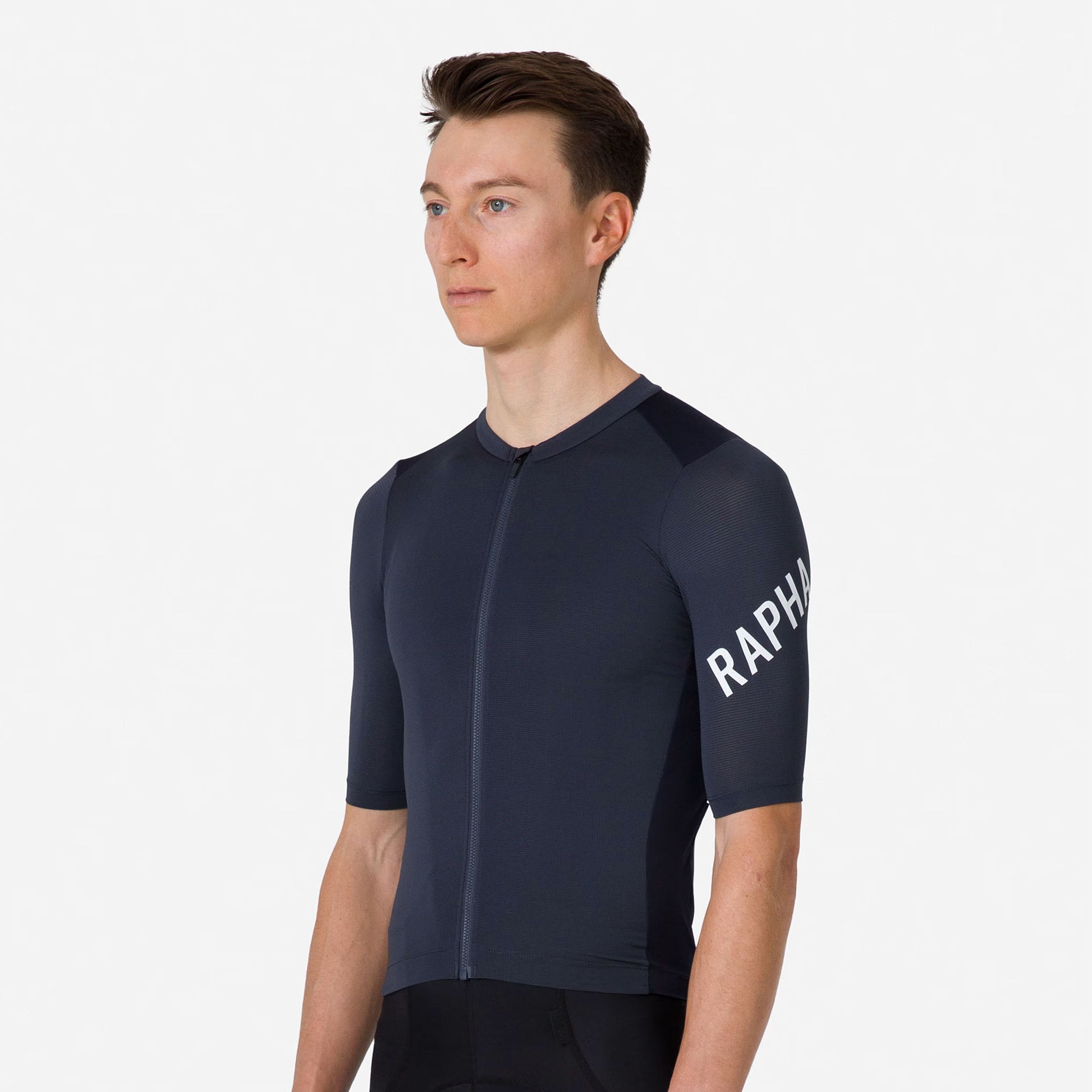 Rapha Men's Pro Team Training Jersey Black/Dark Navy Side