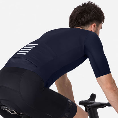 Rapha Men's Pro Team Training Jersey Black/Dark Navy Rear 2