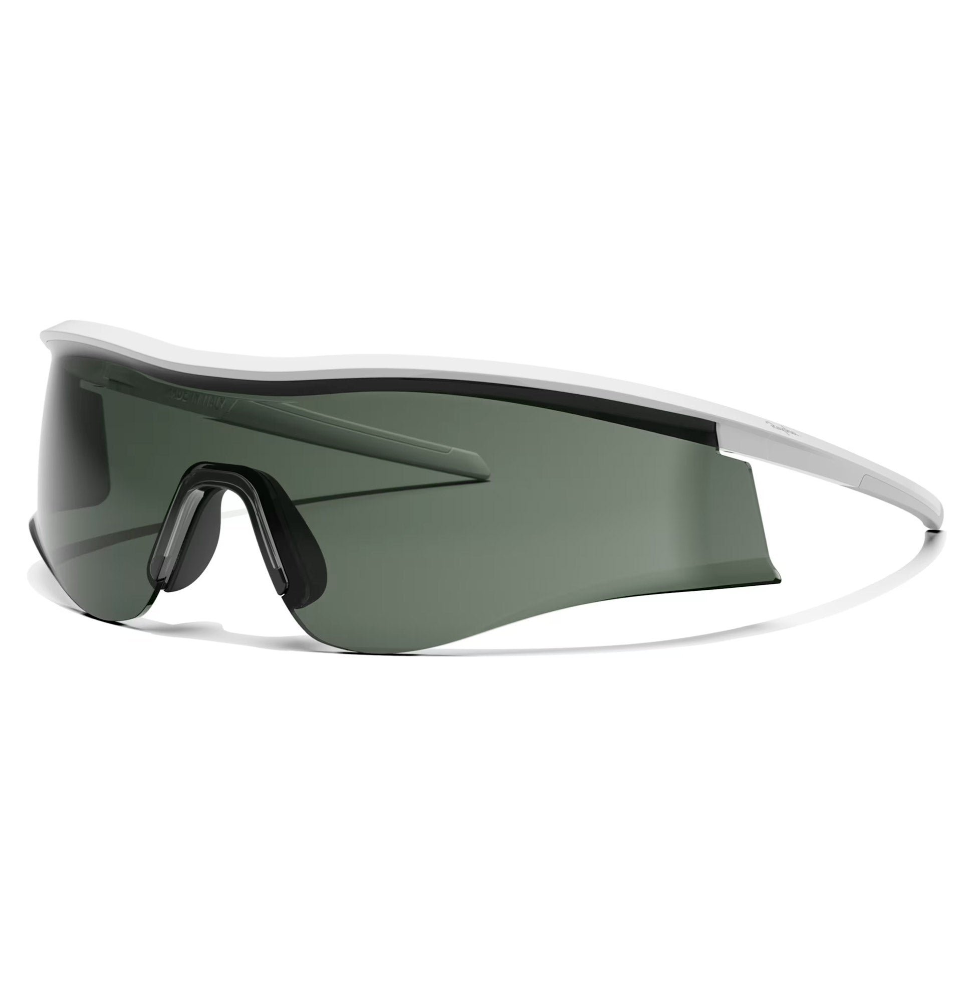 Rapha Reis Cycling Sunglasses - White/Green