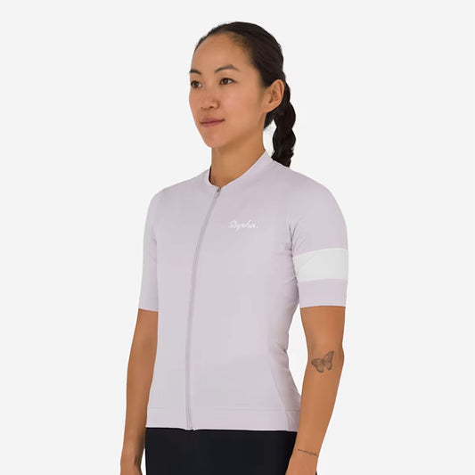 Rapha Women's Core Jersey Pale Lilac/White