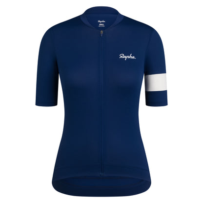 Rapha 2025 Women's Core Lightweight Jersey Navy / White image 1