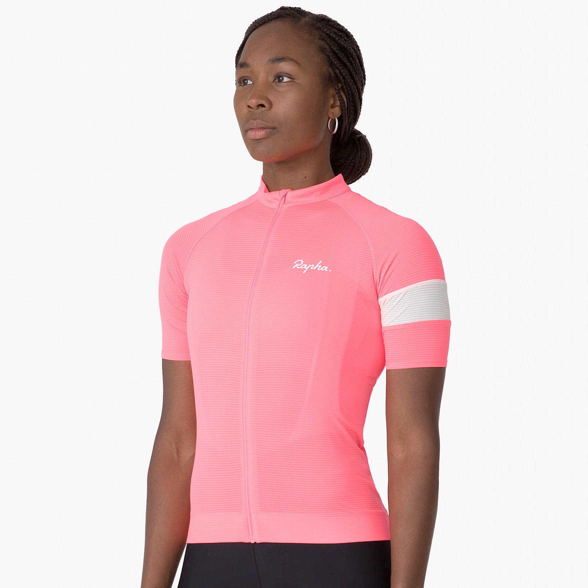 Pink discount rapha jersey