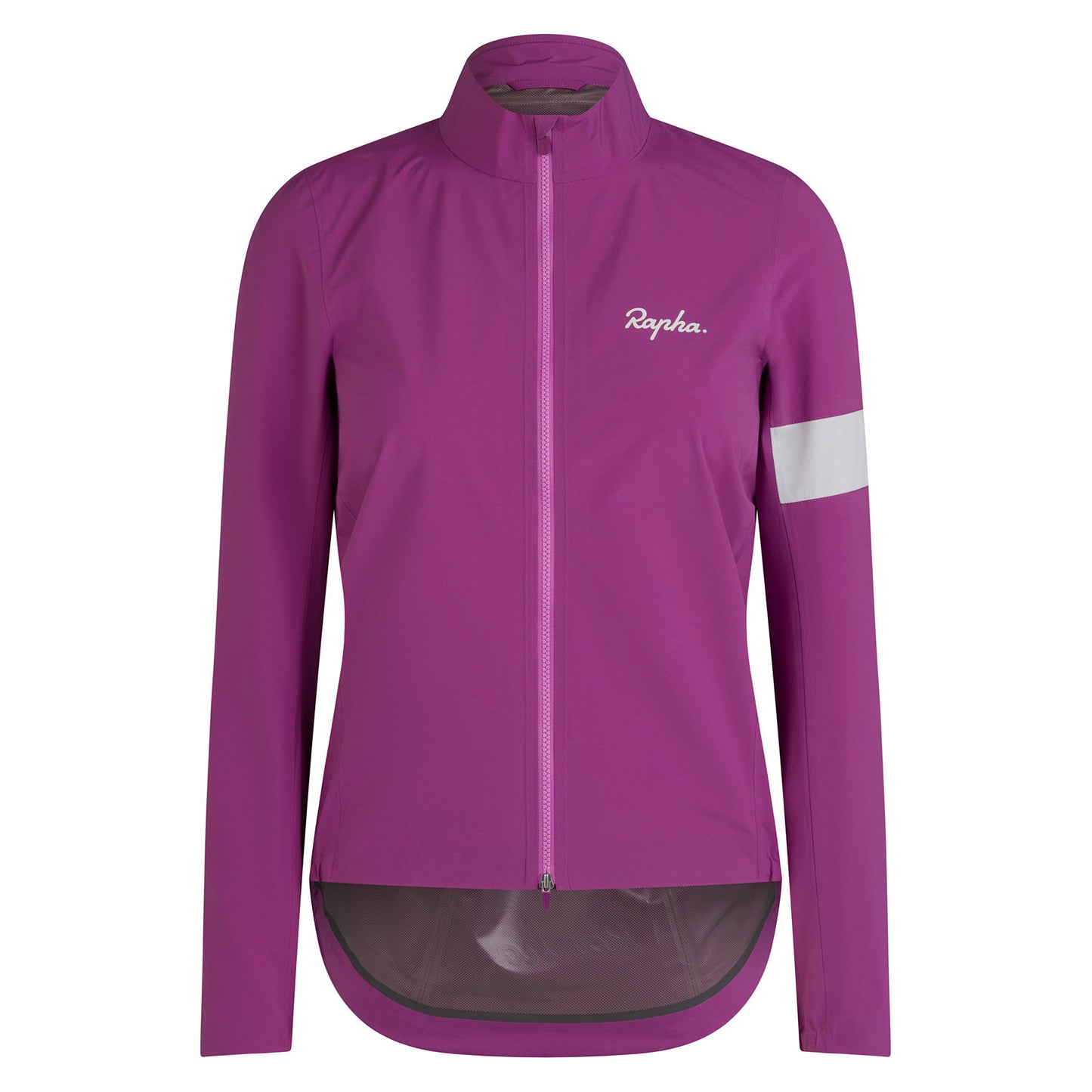 Rapha Women's Core Jacket III, Amethyst / White Front