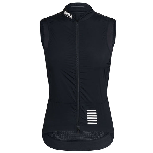 Rapha Women's Pro Team Lightweight Gilet Black Front