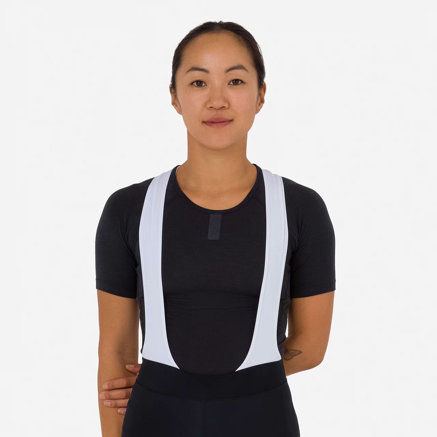 Rapha Women's Merino Short Sleeve Base Layer - Black detail 1