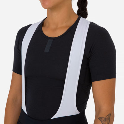 Rapha Women's Merino Short Sleeve Base Layer - Black detail 3