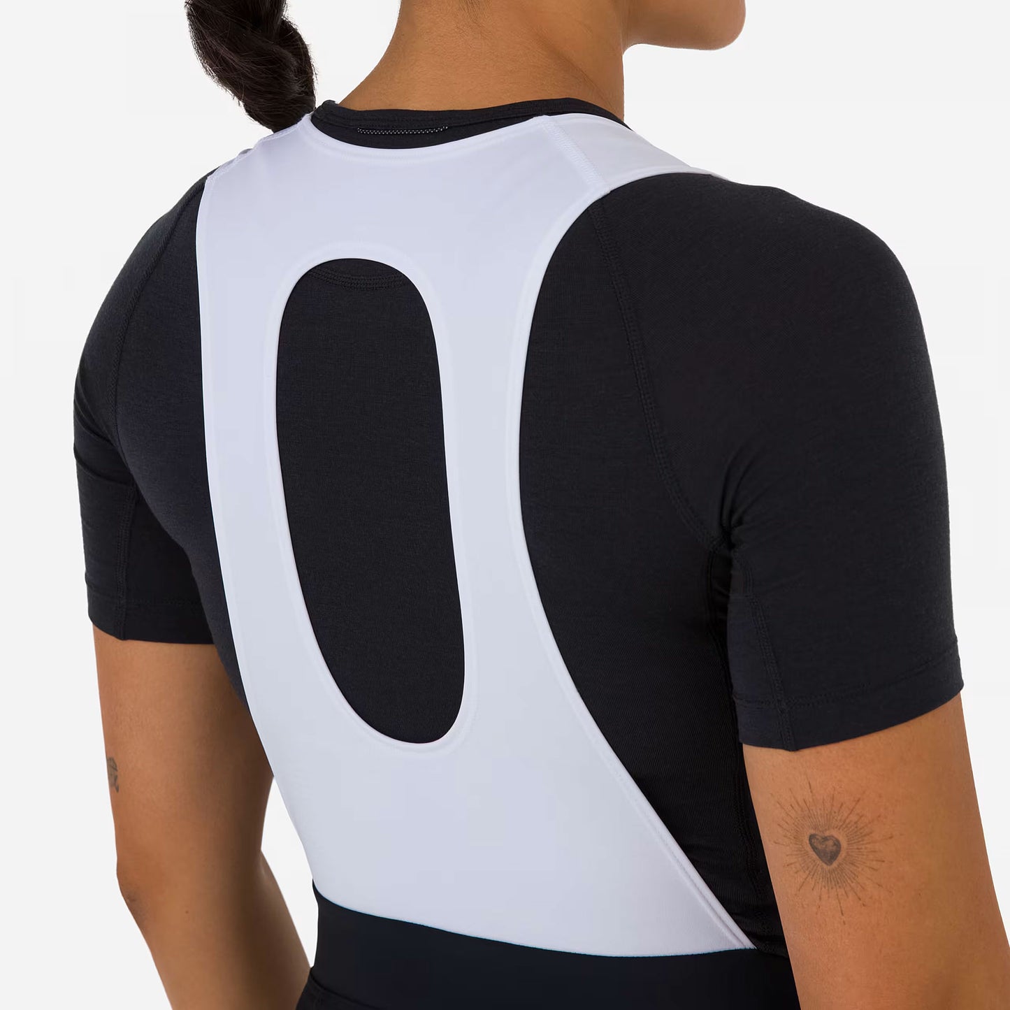 Rapha Women's Merino Short Sleeve Base Layer - Black detail 2