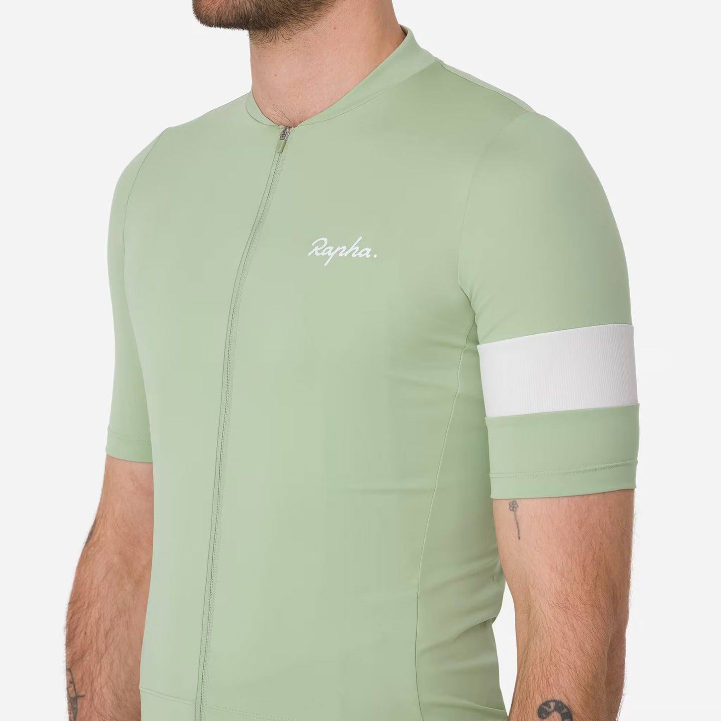 Rapha Men's Core Jersey, Reseda / White