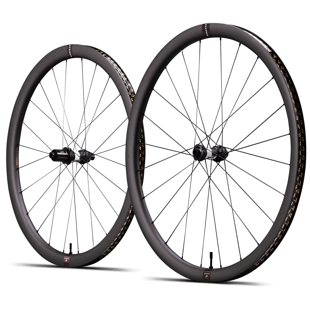 Reserve 34|37 Turbulent Aero 700C Carbon Road Bike Wheelset - DT Swiss 350 Hubs