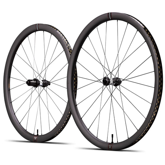 Reserve 34|37 Turbulent Aero 700C Carbon Road Bike Wheelset - DT Swiss 350 Hubs