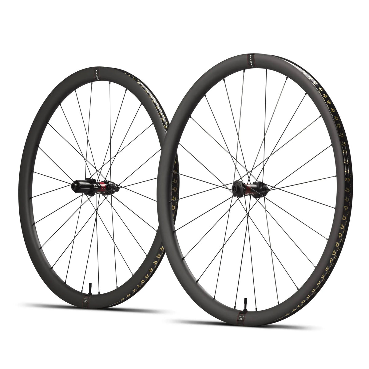 Reserve 34|37 Turbulent Aero 700C Carbon Road Bike Wheelset - DT Swiss 240 Hubs image 1