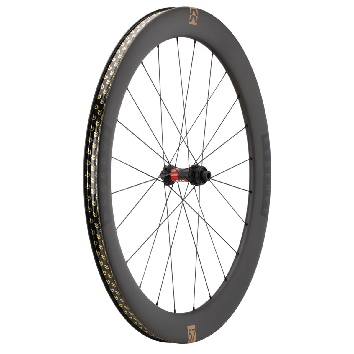 Reserve 57|64 Turbulent Aero 700C Carbon Road Bike Wheelset - DT 240 Hubs image 3