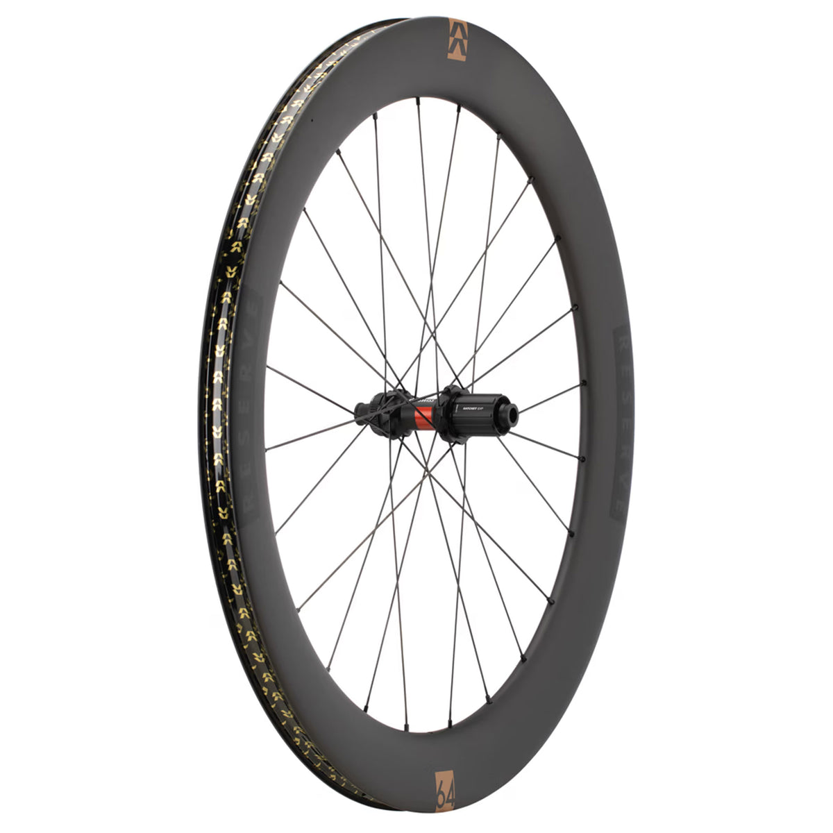 Reserve 57|64 Turbulent Aero 700C Carbon Road Bike Wheelset - DT 240 Hubs image 2