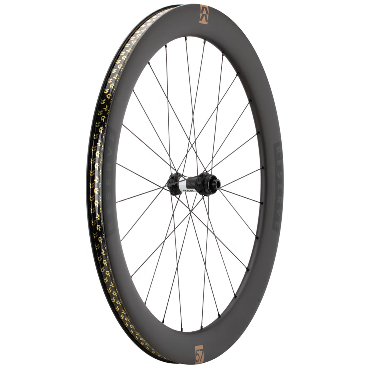 Reserve 57|64 Turbulent Aero 700C Carbon Road Bike Wheelset - DT 350 Hubs image 3