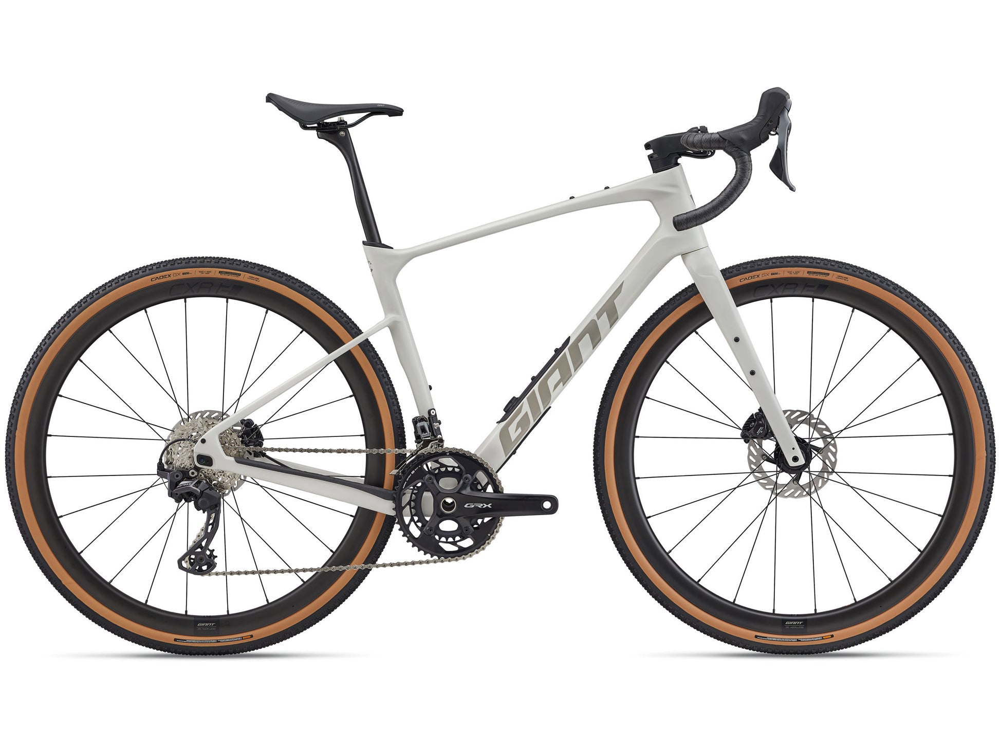 2026 Giant Revolt Advanced 0 Men's Gravel/Adventure Bike, Snow Drift