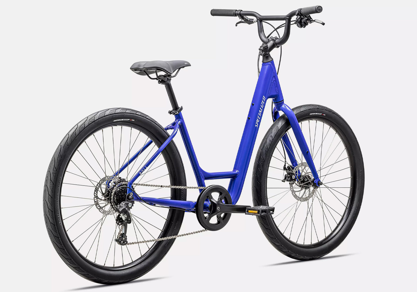 2025 Specialized Roll 2.0 Low Entry Unisex Urban/Fitness Bike, Gloss Sapphire